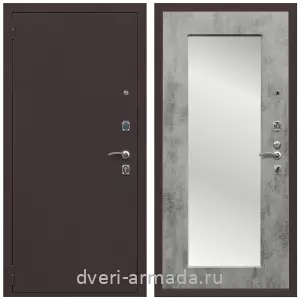 Двери со склада, Дверь входная Армада Комфорт Антик медь / МДФ 16 мм ФЛЗ-пастораль Бетон темный