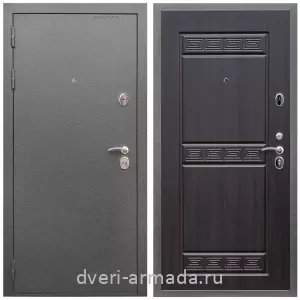 Входные двери Люкс, Дверь входная Армада Оптима Антик серебро / МДФ 10 мм ФЛ-242 Эковенге