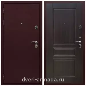 Двери оптом, Металлическая дверь входная Армада Престиж Антик медь / МДФ 6 мм ФЛ-243 Эковенге