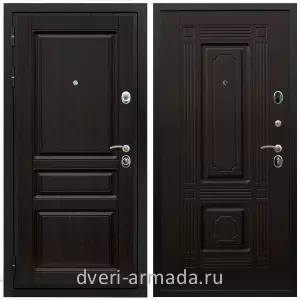 Двери оптом, Металлическая дверь входная Армада Премиум-Н МДФ 16 мм ФЛ-243 / МДФ 16 мм ФЛ-2 Венге