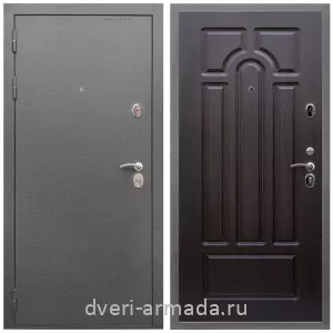 Двери со склада, Дверь входная Армада Оптима Антик серебро / МДФ 6 мм ФЛ-58 Венге
