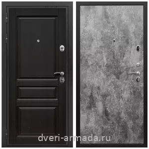 Двери со склада, Дверь входная взломостойкая Армада Премиум-Н МДФ 16 мм ФЛ-243 / МДФ 6 мм ПЭ Цемент темный