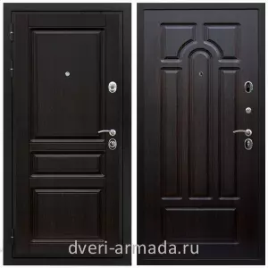 Двери со склада, Дверь входная Армада Премиум-Н МДФ 16 мм ФЛ-243 / МДФ 6 мм ФЛ-58 Венге на заказ