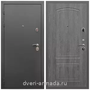 Двери оптом, Металлическая дверь входная Армада Гарант / МДФ 6 мм ФЛ-138 Дуб Филадельфия графит
