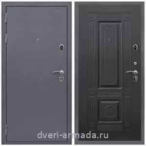Двери оптом, Металлическая дверь входная Армада Престиж Антик серебро / МДФ 6 мм ФЛ-2 Венге
