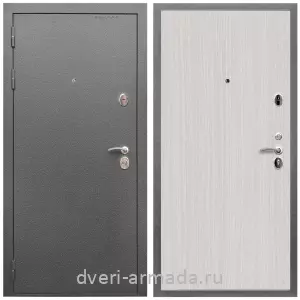 Двери со склада, Дверь входная Армада Оптима Антик серебро / МДФ 6 мм ПЭ Венге светлый