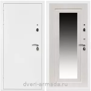 Двери со склада, Дверь входная Армада Оптима Белая шагрень / МДФ 16 мм ФЛЗ-120 Дуб белёный