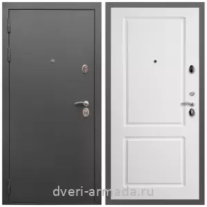 Двери оптом, Металлическая дверь входная Армада Гарант / МДФ 16 мм ФЛ-117 Белый матовый