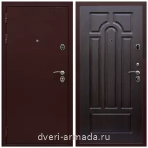 Двери оптом, Металлическая дверь входная Армада Престиж Антик медь / МДФ 6 мм ФЛ-58 Венге