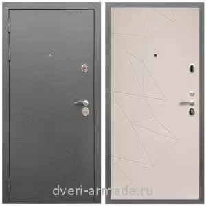 Двери со склада, Дверь входная Армада Оптима Антик серебро / МДФ 16 мм ФЛ-139 Какао нубук софт