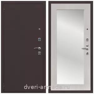Двери со склада, Дверь входная Армада Комфорт Антик медь / МДФ 16 мм ФЛЗ-пастораль Дуб белёный