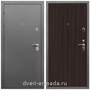 Взломостойкие входные двери, Дверь входная Армада Оптима Антик серебро / МДФ 6 мм ПЭ Венге