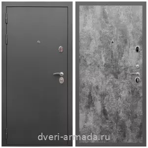 МДФ без фрезеровки, Дверь входная Армада Гарант / МДФ 6 мм ПЭ Цемент темный