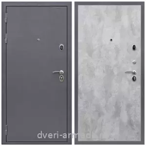 Двери оптом, Металлическая дверь входная Армада Престиж Антик серебро / МДФ 6 мм ПЭ Цемент светлый