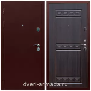 Двери со склада, Дверь входная элитная в квартиру стальная Армада Люкс Антик медь / МДФ 10 мм ФЛ-242 Эковенге с панелями