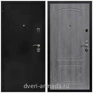 Двери оптом, Металлическая дверь входная Армада Престиж Черная шагрень / МДФ 6 мм ФЛ-138 Дуб Филадельфия графит