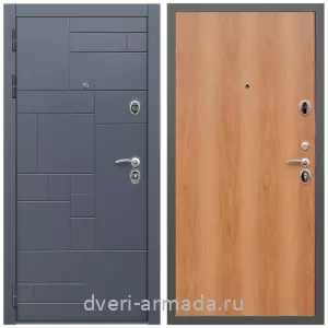 Двери оптом, Металлическая дверь входная Армада Аккорд МДФ 10 мм / МДФ 6 мм ПЭ Миланский орех