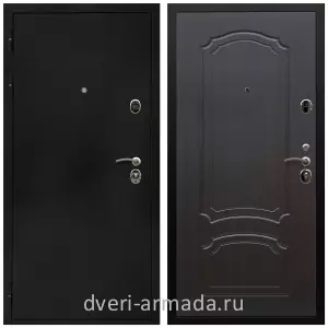 Двери оптом, Металлическая дверь входная Армада Престиж Черная шагрень / МДФ 6 мм ФЛ-140 Венге