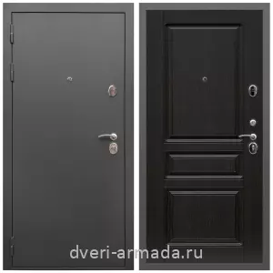 МДФ без фрезеровки, Дверь входная Армада Гарант / МДФ 16 мм ФЛ-243 Венге